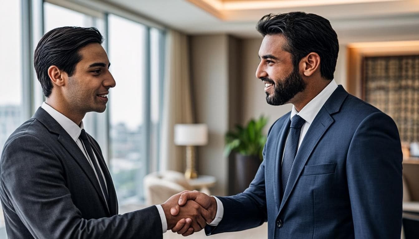 Indian business partnership